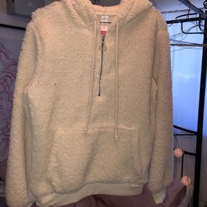 Fuzzy Sherpa jacket